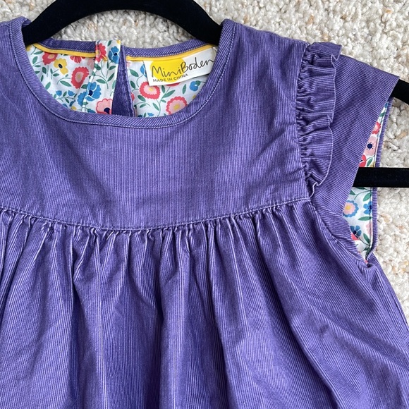 Mini Boden Size 6/7 Fine Corduroy Dress - Picture 2 of 7